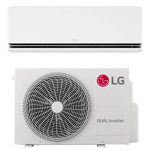 Trygg betalning LG Deluxe DUALCOOL 12 Kit Luftvärmepump